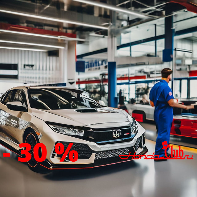 акция на ремонт хонда