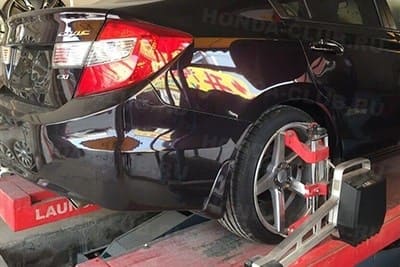 Качественный сход-развал Honda