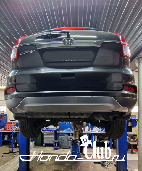 замена масла в акпп хонда