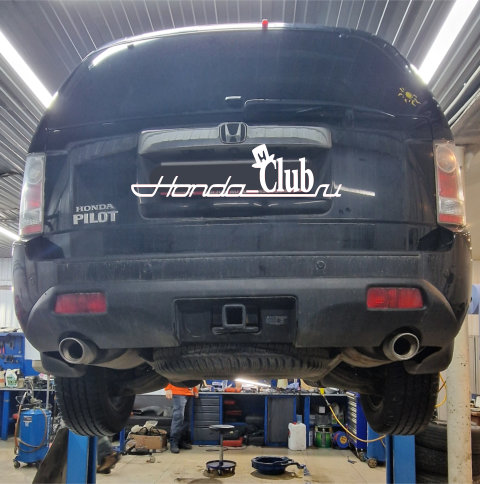 замена масла в редукторе хонда