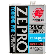 Моторное масло IDEMITSU ZEPRO TOURING  PRO  0W30 SN/CF GF-5