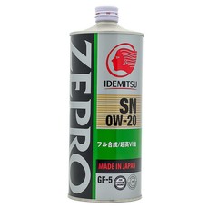 Моторное масло IDEMITSU Zepro Eco Medalist 0W-20 SN/GF-5