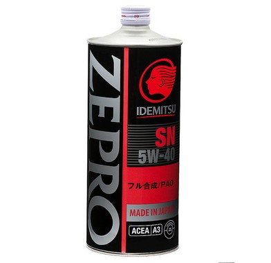 Масло моторное 5W-40 ZEPRO RACING API SN PAO SYNTHETIC (1л х 20) - 794