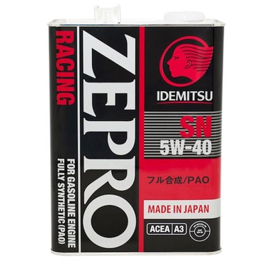 Масло моторное 5W-40 ZEPRO RACING API SN PAO SYNTHETIC (4л х 6) - 800
