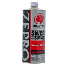 Масло моторное  5W-40  ZEPRO EURO SPEC API SN/CF  (1л х 20)  ACEA A3/B4 MB 229.5 VW 502.00/505.00 BMW LL-01 PORSCHE A40