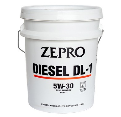 Масло моторное 5W-30 ZEPRO DIESEL JASO DL-1 ACEA C2-08 SEMI-SYNTHETIC (20л) - 842