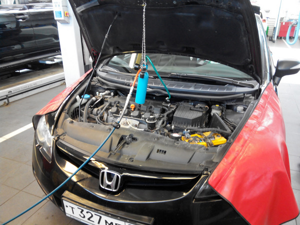 Адаптация дроссельной заслонки Honda