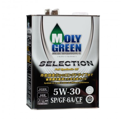MOLYGREEN SELECTION 5W-30 SP/GF-6A/CF (4л) - 2174