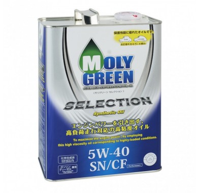 MOLYGREEN SELECTION SN/CF 5W-40 (4л) - 2240