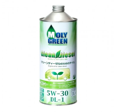 MOLYGREEN CLEAN DIESEL 5W-30 DL-1 (1л) - 2288