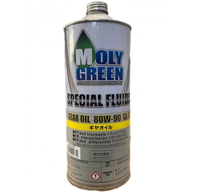 MOLYGREEN GEAR OIL 80W-90 GL-5 (1л) - 2330