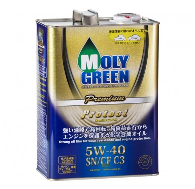 MOLYGREEN PROTECT SN/CF 5W-40 C3 (4л) - 2384