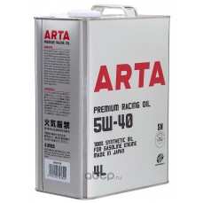 Масло моторное  5W-40  AUTOBACS ARTA 100% SYNTHETIC PREMIUM RACING OIL  API SN (4л х 6)