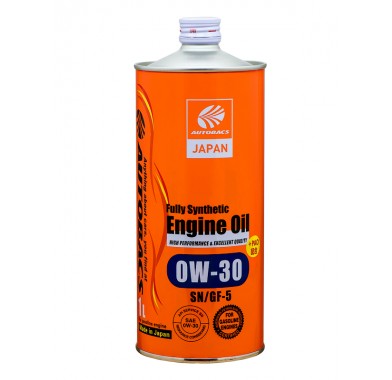 Масло моторное 0W-30 AUTOBACS ENGINE OIL API SN ILSAC GF-5 SYNTHETIC (1л х 20) - 2420