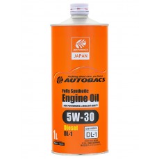 Масло моторное  5W-30  AUTOBACS DIESEL OIL FULLY SYNTHETIC JASO DL-1 (1л х 20)
