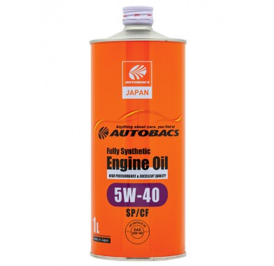 Масло моторное 5W-40 AUTOBACS ENGINE OIL API SP/CF SYNTHETIC (1л х 20) - 2534