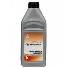 Тормозная жидкость AUTOBACS BRAKE & CLUTCH FLUID  DOT 4 (260°C)  (1л х 10)