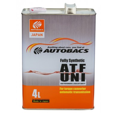 Жидкость трансмиссионная AUTOBACS ATF UNI Fully Synthetic (4л х 6) - 2840