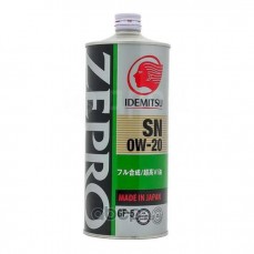 Масло моторное  0W-20  ZEPRO ECO MEDALIST API SN  SYNTHETIC (1л х 20)
