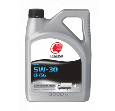 Масло моторное 5W-30 IDEMITSU DIESEL CF/SG MINERAL (4л х 6) - 3044