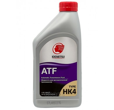 Жидкость трансмиссионная ATF TYPE-HK4 IDEMITSU (0,946л х 12) - 3206