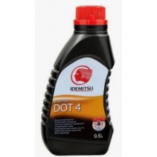 Тормозная жидкость IDEMITSU BRAKE FLUID DOT-4 (0,5л х 24) Новый приход